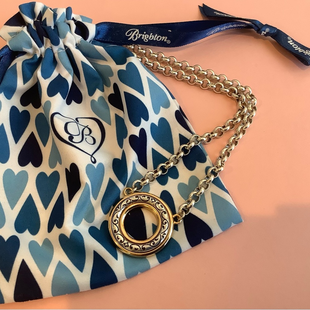 Brighton Venezia Open Ring Short Necklace Like New - Picture 5 of 7